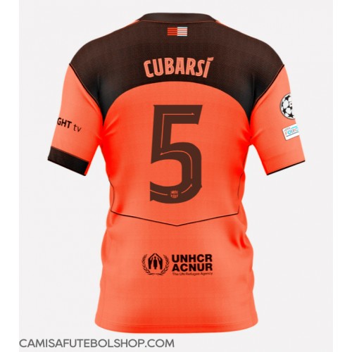 Camisa de time de futebol Barcelona Pau Cubarsi #5 Replicas 3º Equipamento 2025-26 Manga Curta